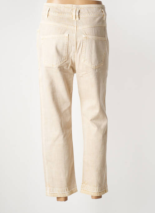 Jeans coupe droite beige ISABEL MARANT pour femme