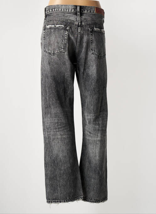 Jeans coupe droite noir BORO pour femme