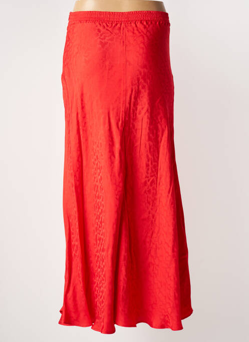 Jupe longue rouge ROSEANNA pour femme
