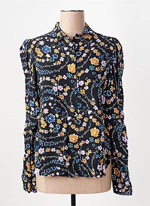Chemisier imprimé fleurs manches longues noir SEE BY CHLOÉ femme