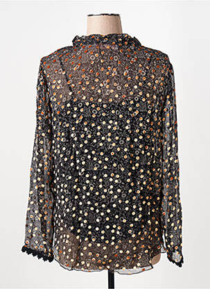 Chemisier imprimé fleurs manches longues noir SEE BY CHLOÉ femme