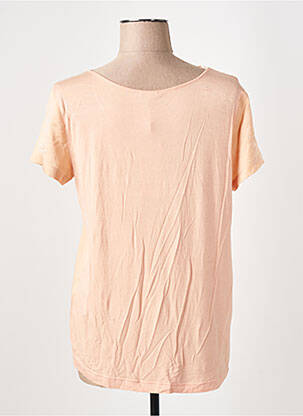 Top stretch manches courtes orange ESQUALO femme