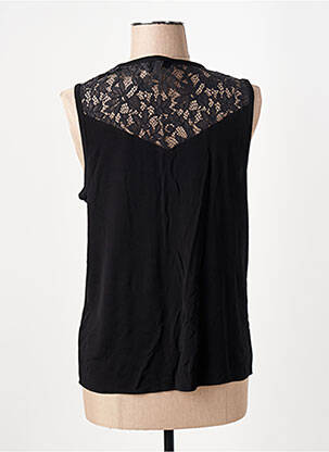 Top tissage crêpe sans manche noir RAG & BONE femme