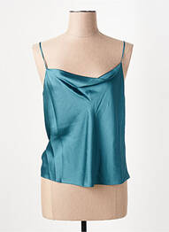 Top manches bretelles ajustables fines bretelles vert VINCE. femme