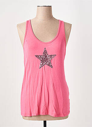 Débardeur rose MARCEL ET LEON pour femme