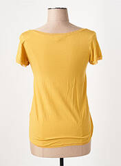 T-shirt jaune LA FEE MARABOUTEE pour femme seconde vue