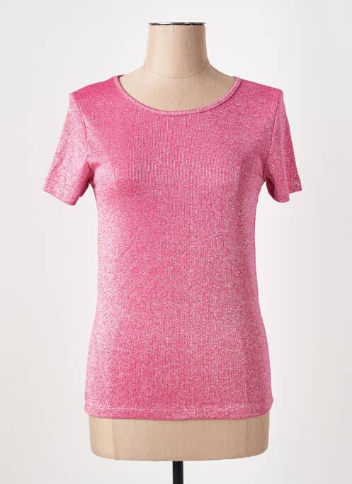 T-shirt rose LA FEE MARABOUTEE pour femme