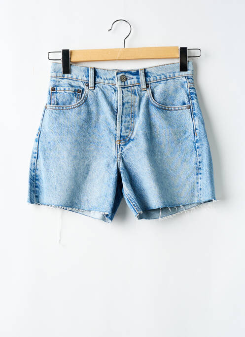 Short bleu BOYISH pour femme