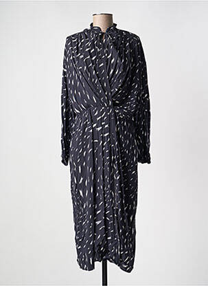 Robe longue manches longues manches longues noir IRO femme