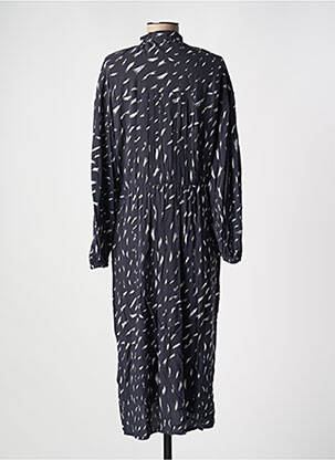 Robe longue manches longues manches longues noir IRO femme