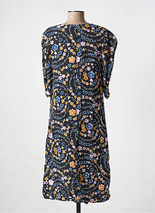 Robe mi-longue manches 3/4 manches 3/4 noir SEE BY CHLOÉ femme