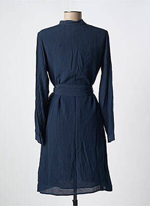 Robe mi-longue manches longues manches longues bleu APC-NCC LEDERWAREN GMBH femme