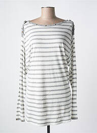 T-shirt manches longues manches longues gris LE PETIT BAIGNEUR femme