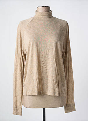 Top manches longues beige VINCE. femme