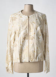 Veste casual col rond beige I.CODE (By IKKS) femme