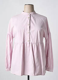 Blouse col rond manches longues violet MARINA SPORT femme