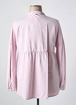 Blouse col rond manches longues violet MARINA SPORT femme