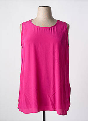 Top sans manche sans manche rose MARINA RINALDI femme