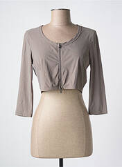 Boléro gris 3322 pour femme seconde vue