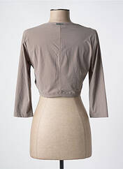 Boléro gris 3322 pour femme seconde vue