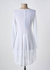 Robe de plage blanc 3322 pour femme seconde vue