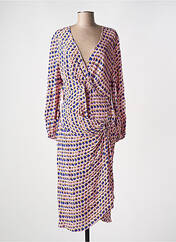 Robe longue rose DIANE VON FURSTENBERG pour femme seconde vue