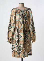 Robe mi-longue beige STELLA FOREST pour femme seconde vue