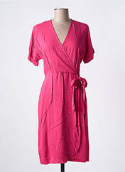 Robe mi-longue rose LA FEE MARABOUTEE pour femme seconde vue