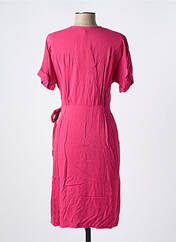 Robe mi-longue rose LA FEE MARABOUTEE pour femme seconde vue