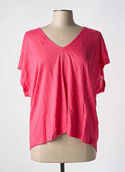 Top rose LA FEE MARABOUTEE pour femme seconde vue