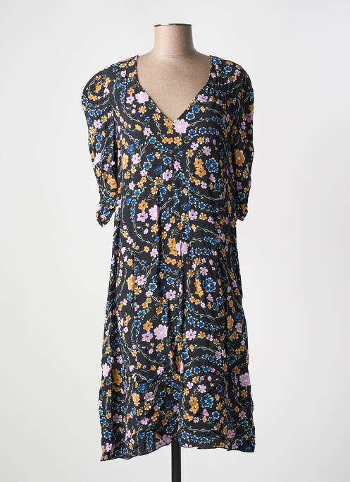 Robe mi-longue manches 3/4 manches 3/4 noir SEE BY CHLOÉ femme