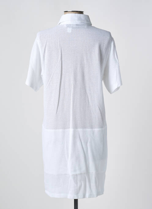 Robe courte manches courtes manches courtes blanc MARGAUX LONNBERG femme
