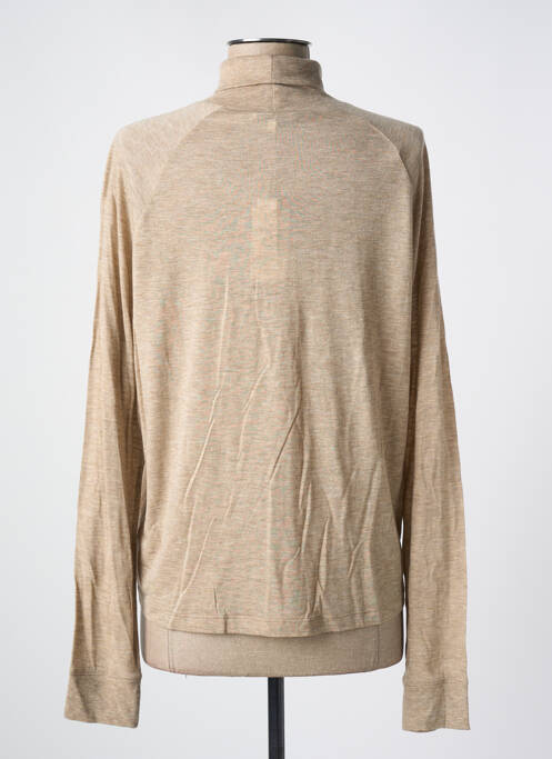 Top manches longues beige VINCE. femme