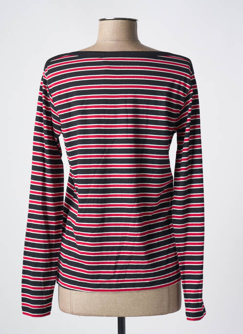 Top imprimé fantaisie manches longues noir MKT STUDIO femme