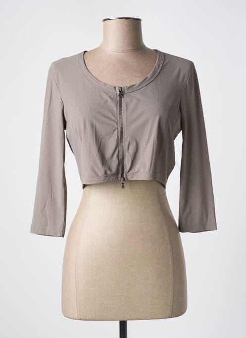 Boléro gris 3322 pour femme