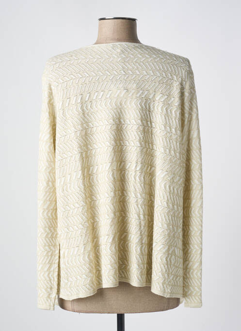 Gilet manches longues beige SUNCOO femme