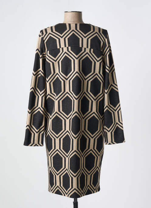 Robe courte noir LA FEE MARABOUTEE pour femme