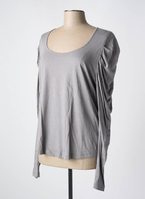 Top gris LE PETIT BAIGNEUR pour femme
