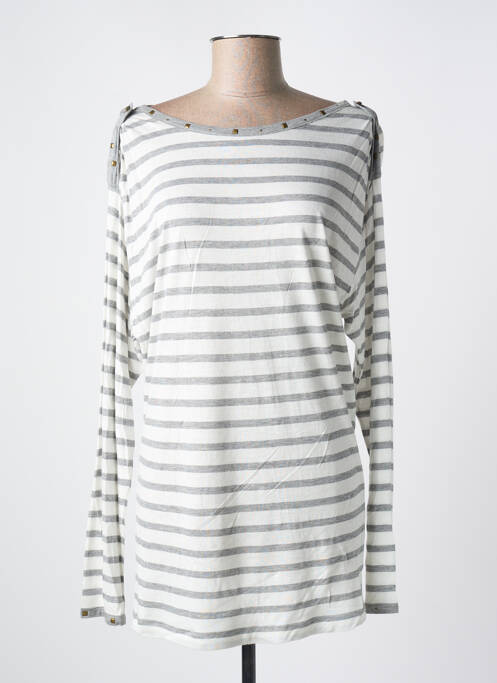 T-shirt gris LE PETIT BAIGNEUR pour femme