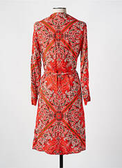 Robe mi-longue rouge LA FEE MARABOUTEE pour femme seconde vue