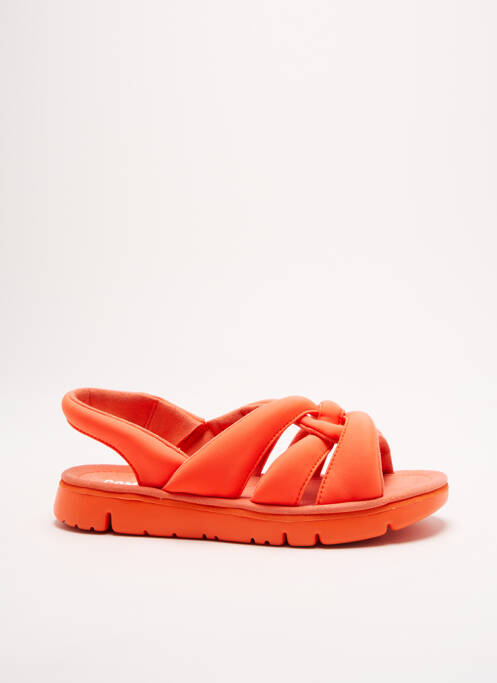 Sandales/Nu pieds orange CAMPER pour femme