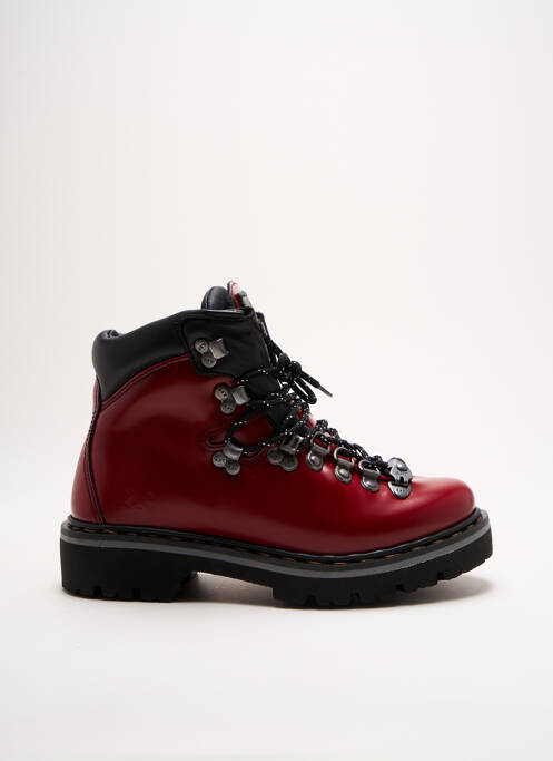 Bottines/Boots rouge ART pour femme
