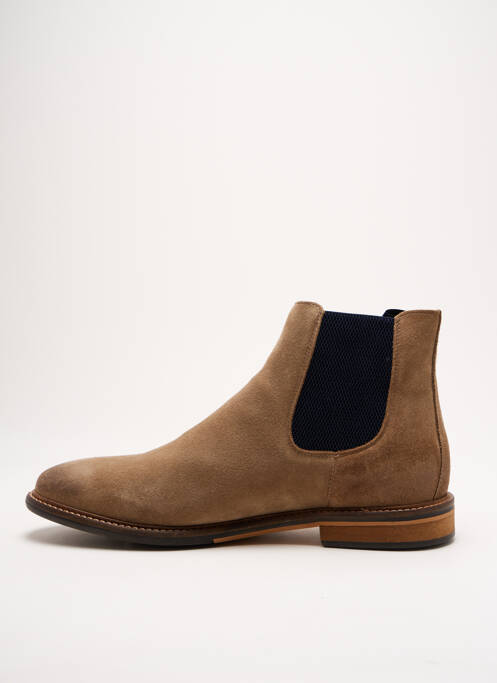 Bottines/Boots beige SCHMOOVE pour homme