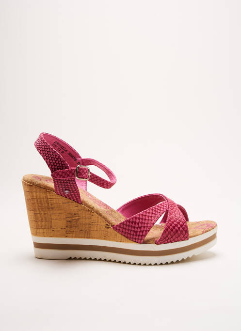 Sandales/Nu pieds rose PANAMA JACK pour femme