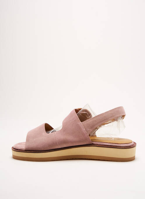 Sandales/Nu pieds rose SCHMOOVE pour femme
