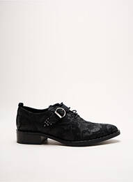 Derbies impression talon plat jusqu'à 3cm noir PHILIPPE MORVAN femme