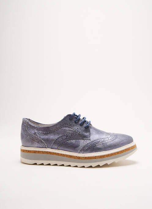 Derbies bleu PHILIPPE MORVAN pour femme