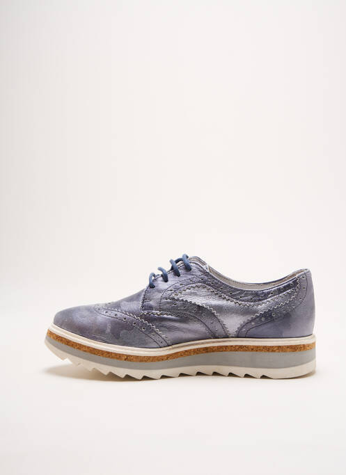Derbies bleu PHILIPPE MORVAN pour femme