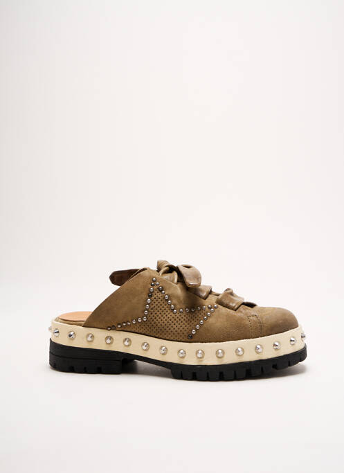 Mules/Sabots vert A.S.98 pour femme