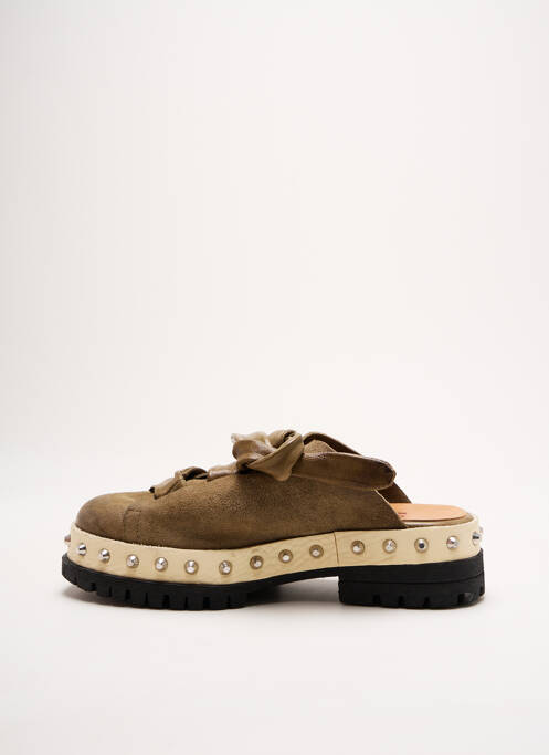 Mules/Sabots vert A.S.98 femme